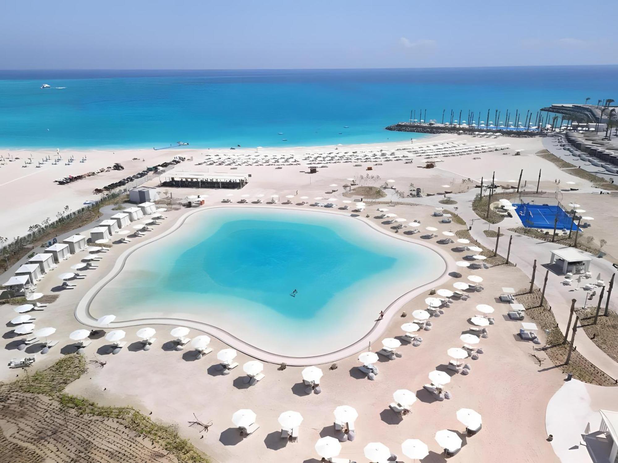 Serviced Apartments At Address Beach Resort Marassi El Alamein Buitenkant foto